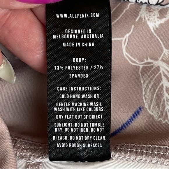 ALLFENIX Floral Leggings Size Small - Picture 7 of 8